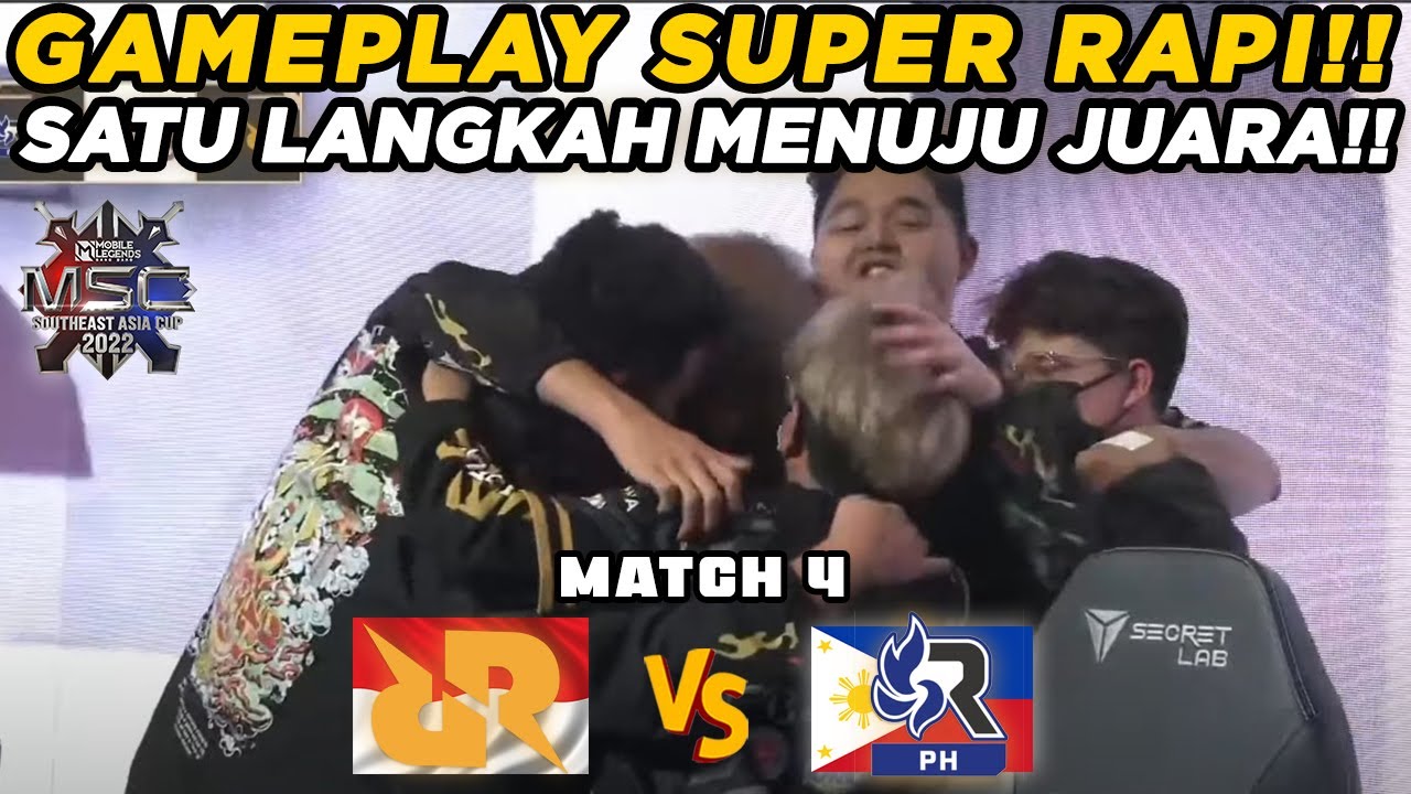 TIKET GRAND FINAL COY!! SATU LANGKAH LAGI MENUJU JUARA, LET'S GO RRQ!! - RRQ VS RSG MATCH 4