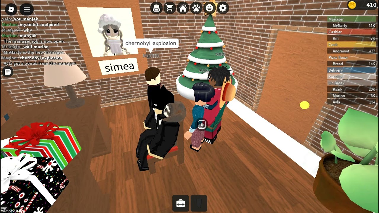 Marlon and simea is married in roblox CRZY