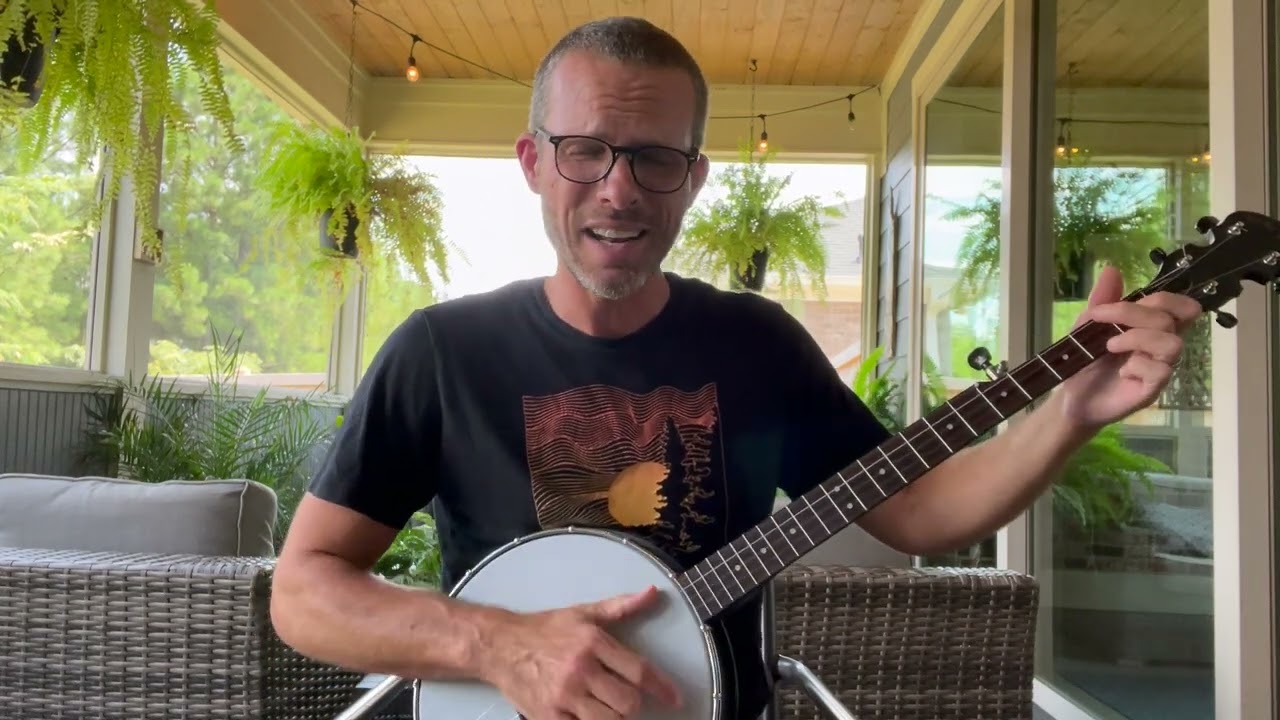 Cripple Creek - Clawhammer Banjo Song - Open G Tuning