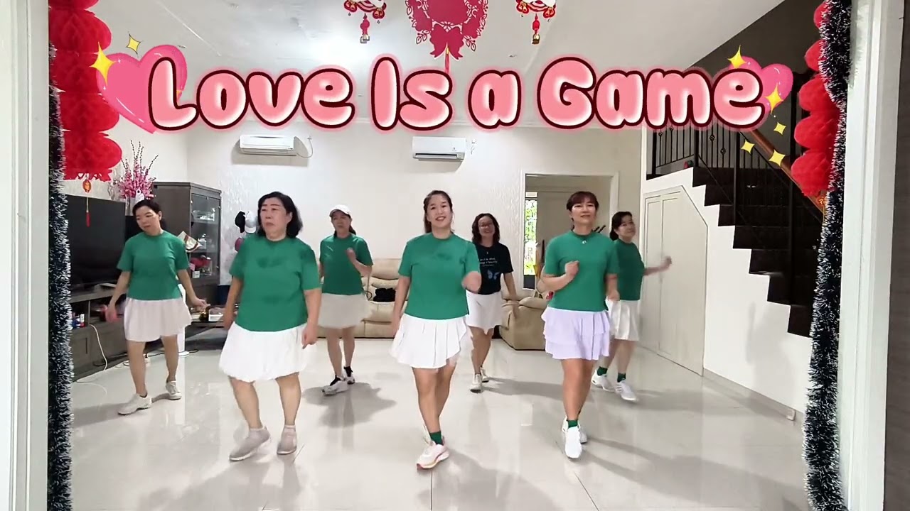 Love Is a Game Line Dance #Choreographer: Maggie Gallagher (UK) - February 2026