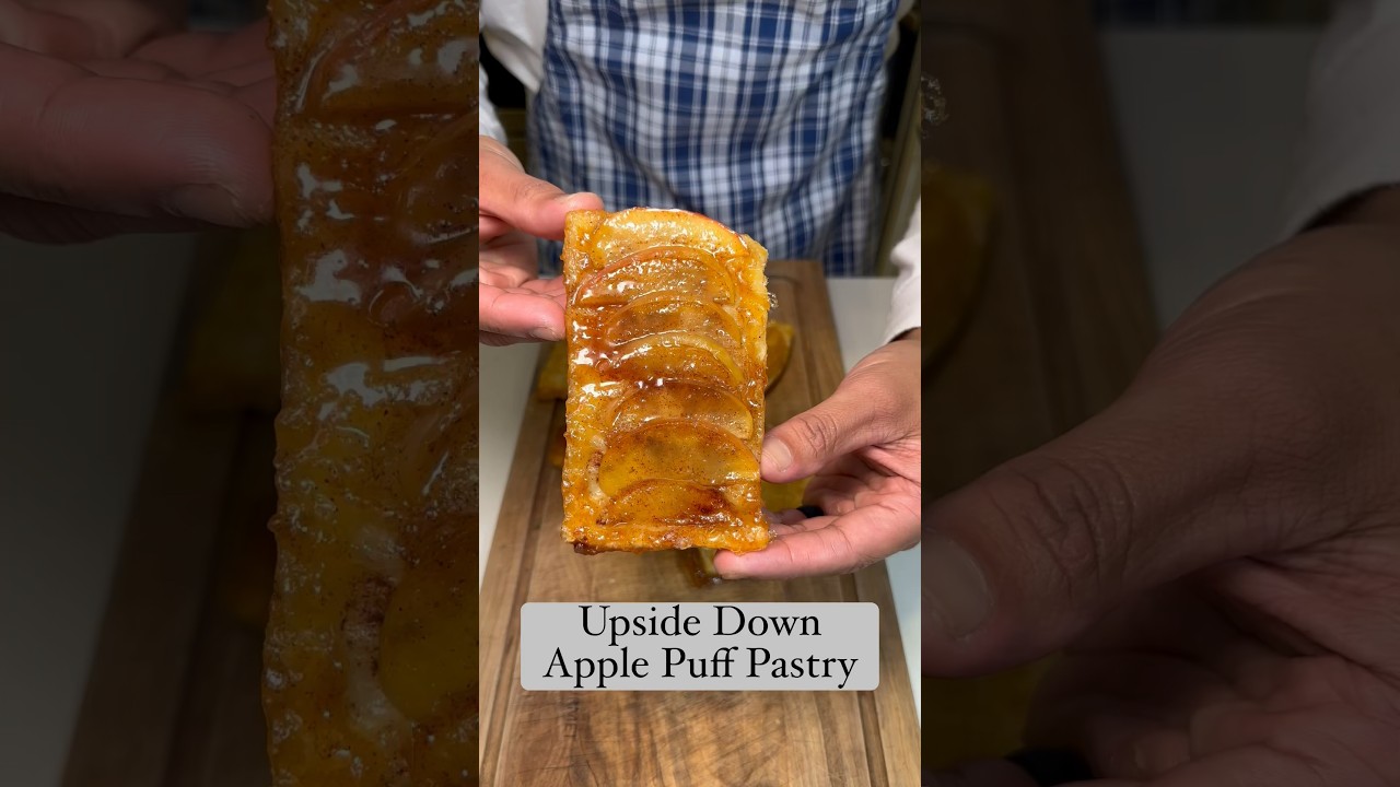 Upside Down Apple Puff Pastry
