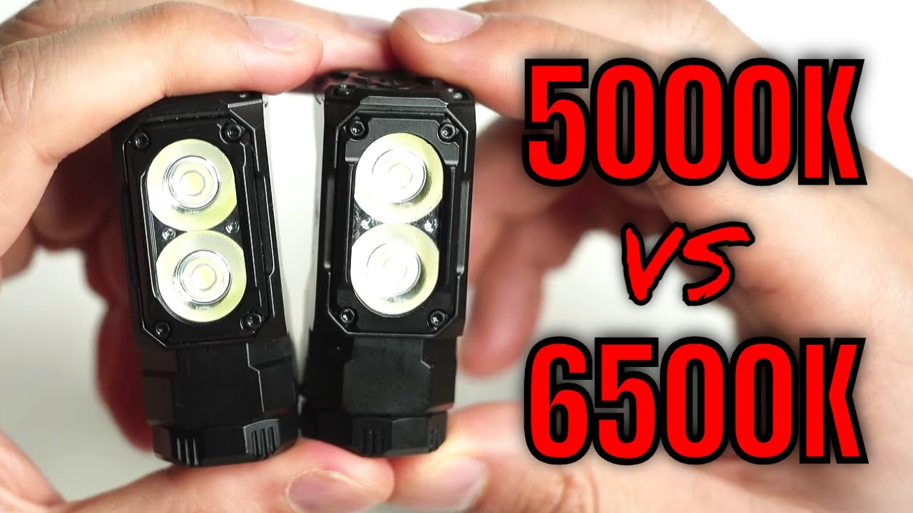 Wuben E7 5000K против 6500K: что выбрать?