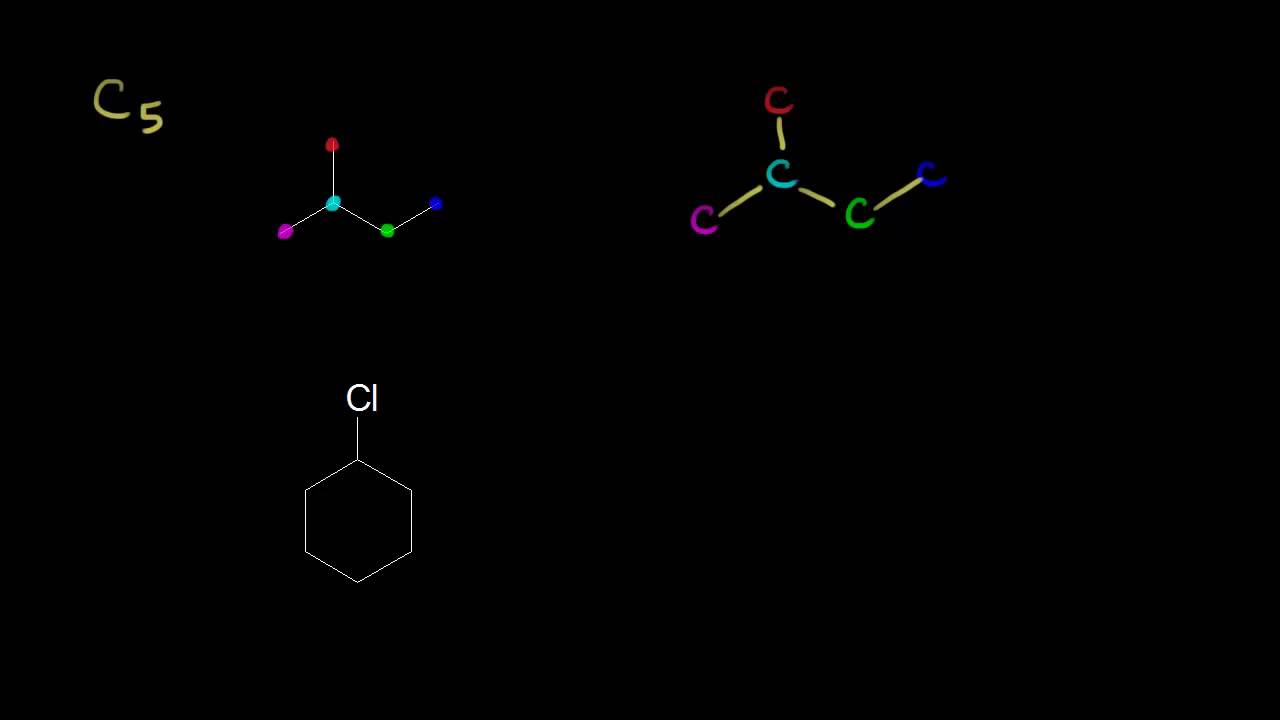 Bond-line structures | Structure and bonding | Organic chemistry | Khan Academy