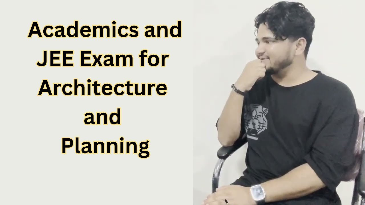 Academics and JEE Exam   SPA   School Of Planning And Architecture   #spabhopal
