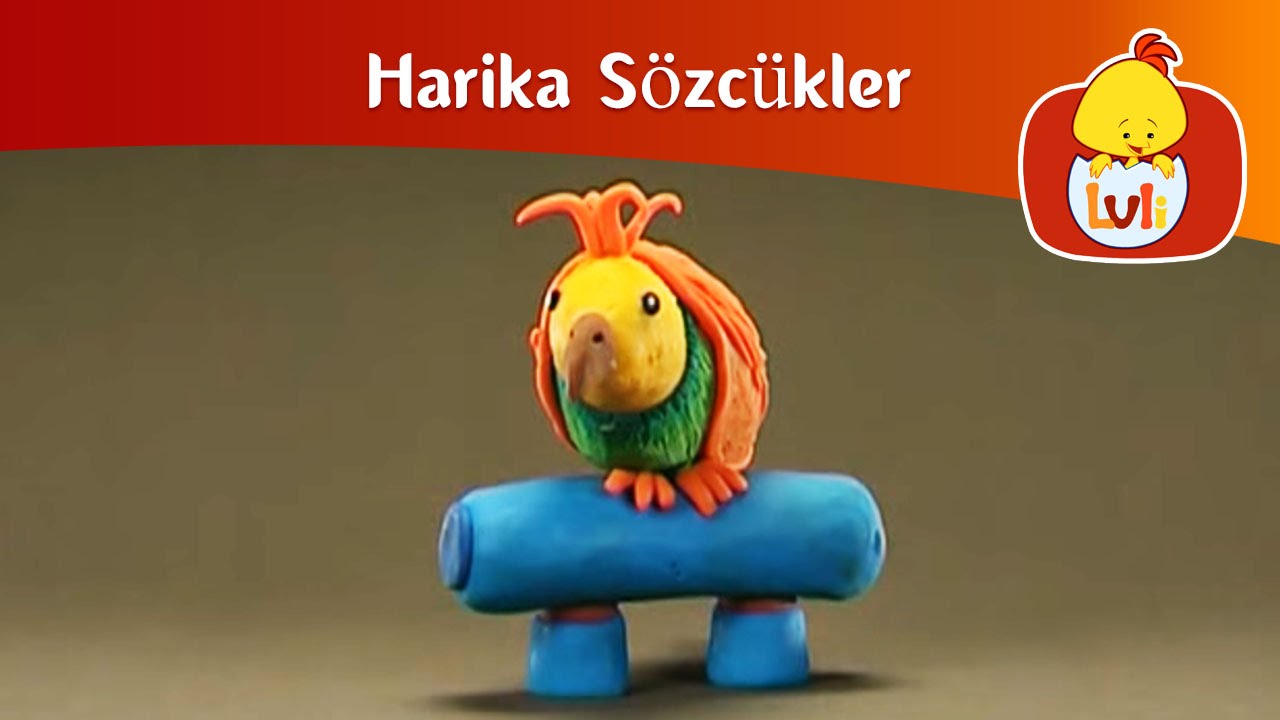 Harika Sözcükler - Papağan, Motosiklet, Yatak, Yıldız, Luli TV