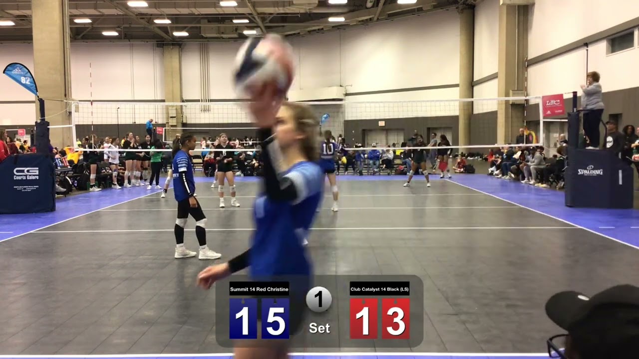 Summit 14 Red vs Club Catlyst 14 Black Lone Star Pool G2 4.7.23