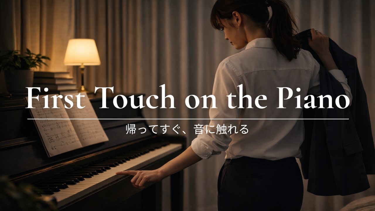 The Room with a Piano   帰ってすぐ、音に触れる