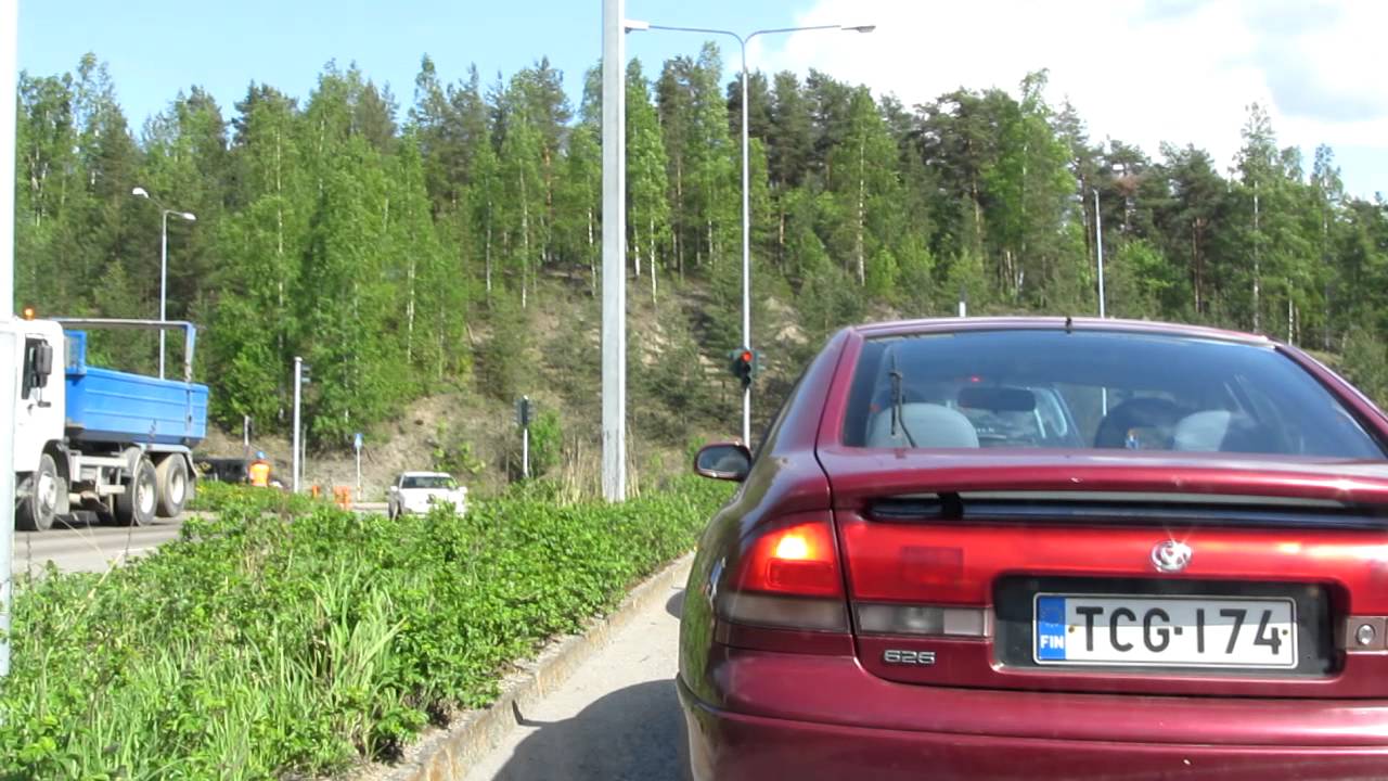 Mytäjäisten risteyksestä Möysän liikenneympyrään - ajelua Lahti - driving Lahti