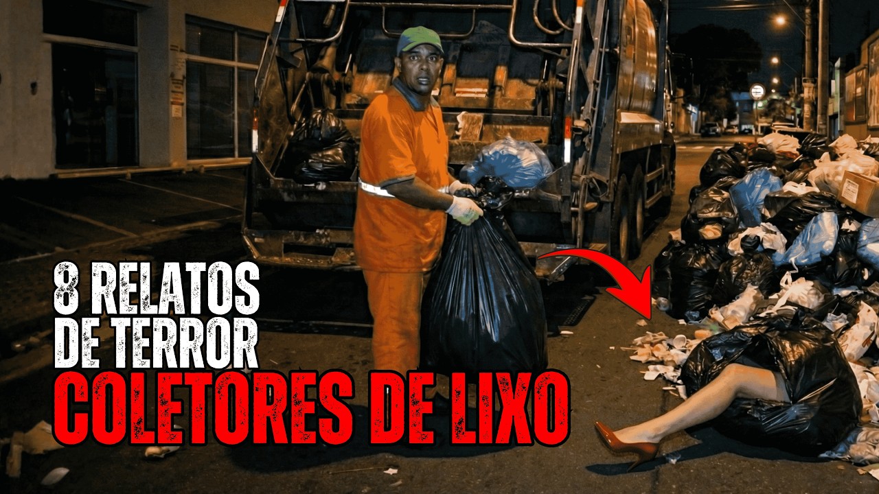 8 RELATOS PERTURBADORES DE COLETOR DE LIXO | HISTÓRIAS DE TERROR