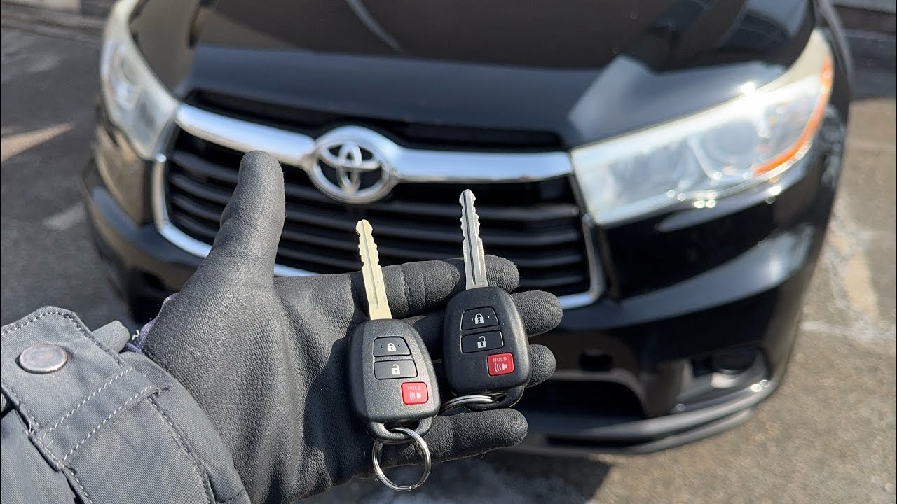 2016 TOYOTA HIGHLANDER KEY PROGRAM AUTEL IM608