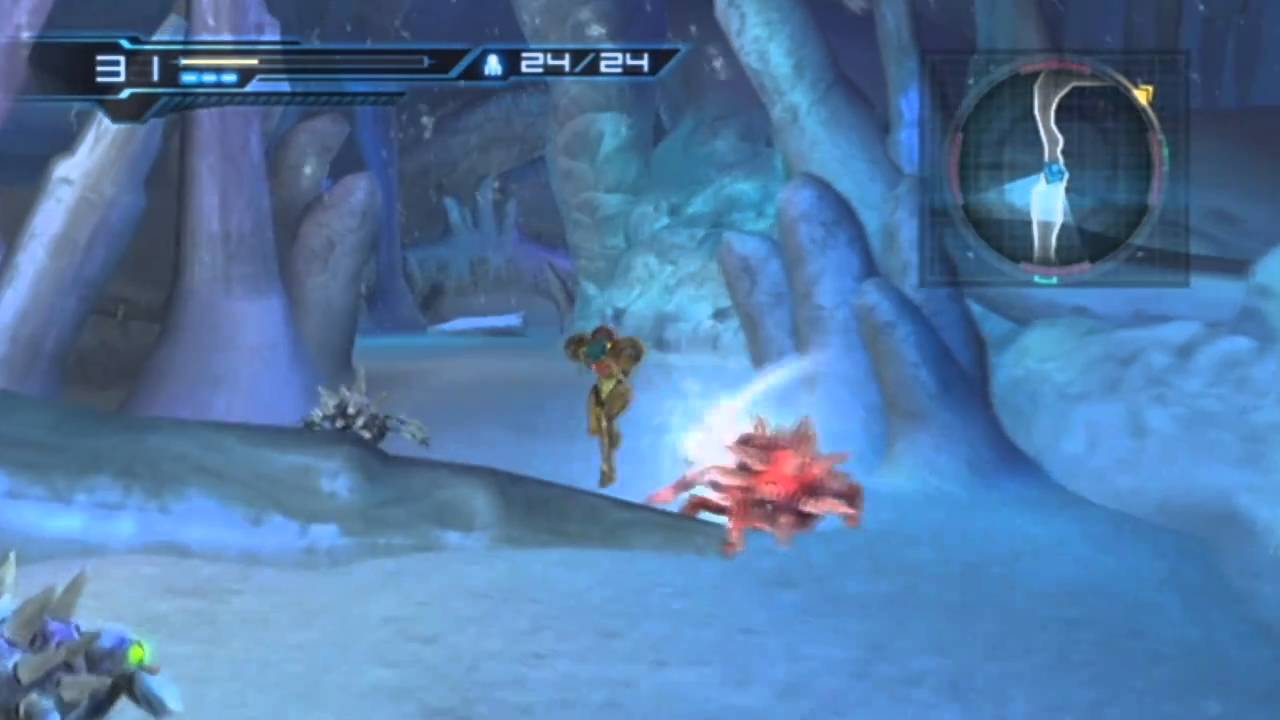 Metroid: Other M - Item Gathering in Sector 2 [HD]