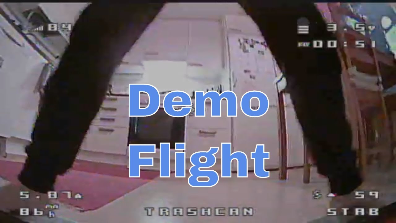 Eachine Trashcan demo flight #2