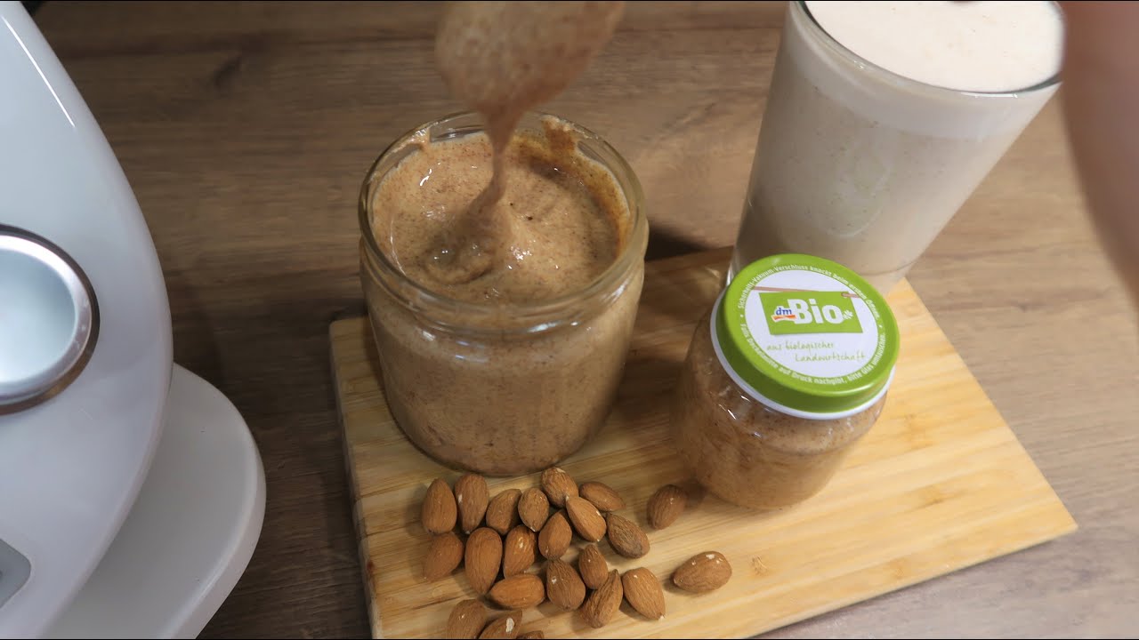 Миндальный мус и молоко из него с Термомикс