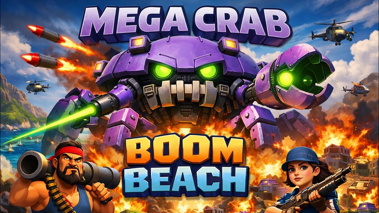 Attacking in Lunar New Year Crab in Boom Beach/Leandro Boom