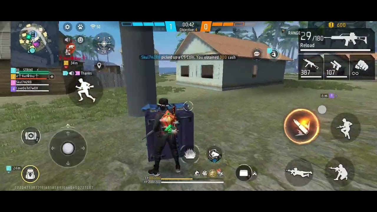 Free fire CS Rank match UMP AND MP5 GUN | free fire Max gameplay #freefire #viralvideo