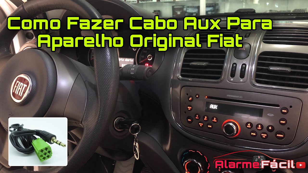Como Fazer Cabo Aux Para Aparelho Original da Fiat