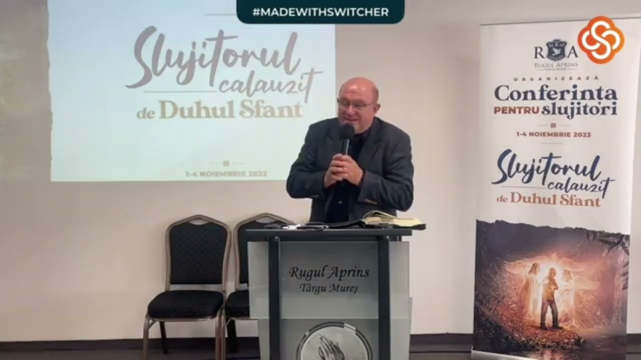 Liviu Axinte - Slujitorul calăuzit de Duhul Sfânt | Conferinta pentru Slujitori | New 2023