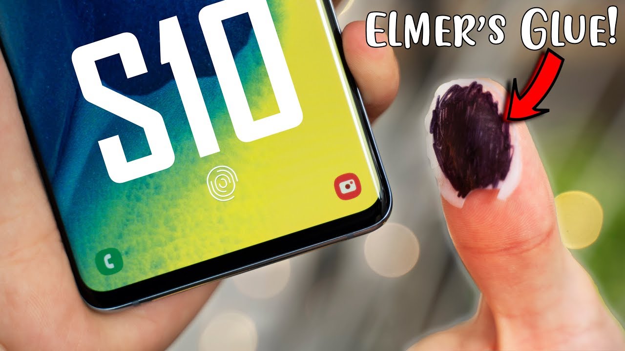 Galaxy S10 vs OnePlus 6T - Fingerprint Sensor HACK Test