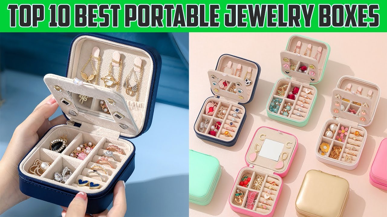 Top 10 Best Portable Jewelry Boxes | Best Jewelry Box Organizer | Ladies Corner