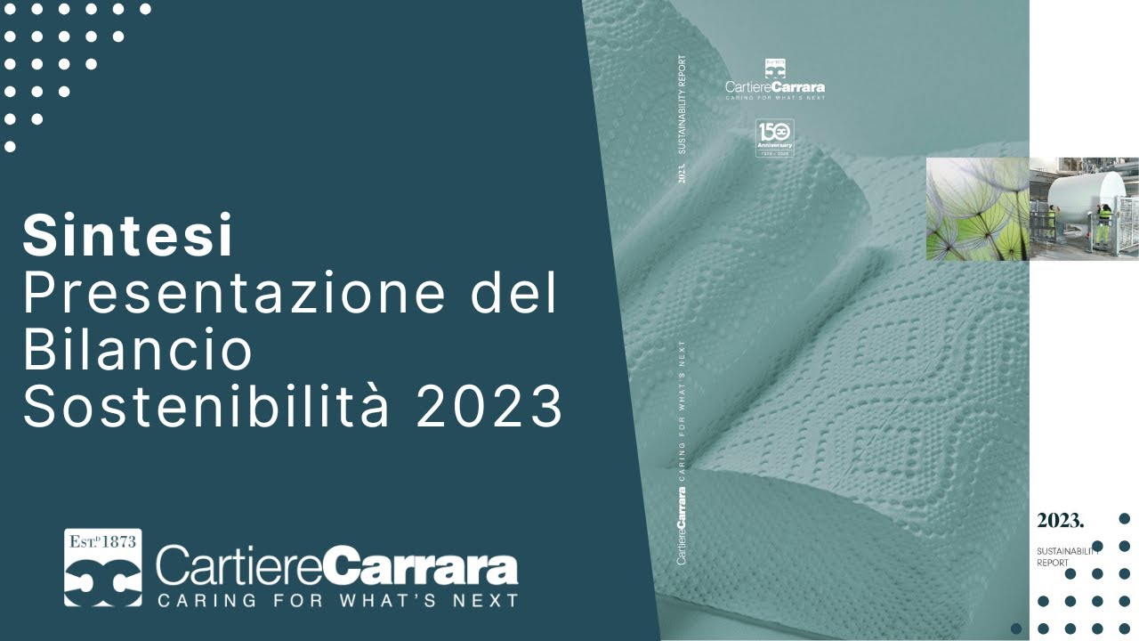 Sintesi della Presentazione del Bilancio Sostenibilità 2023