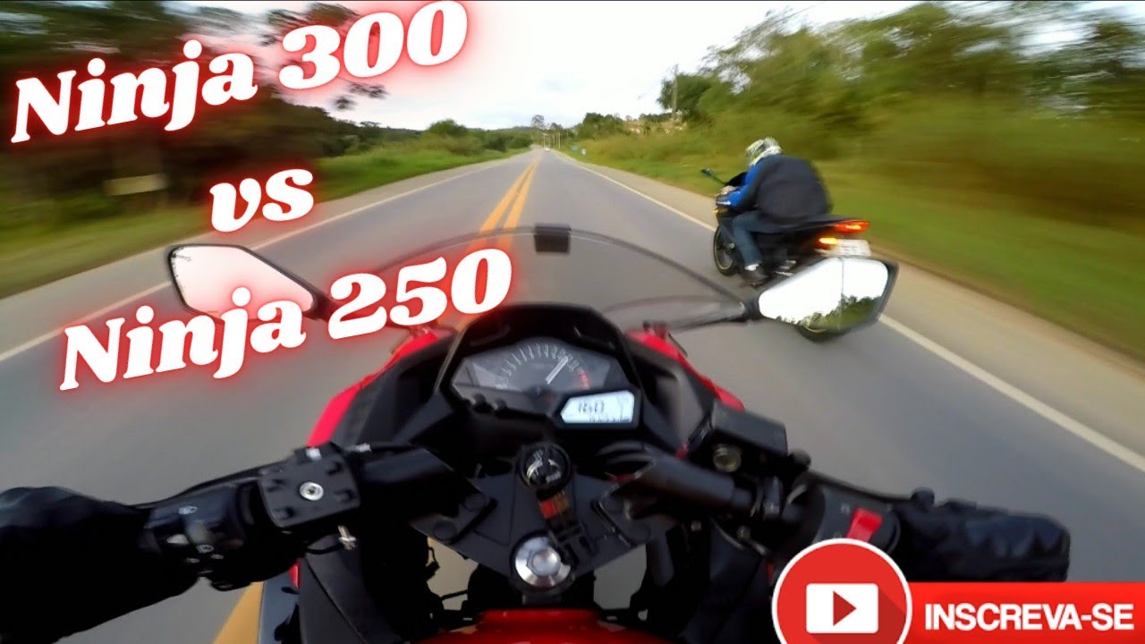 NINJA 300 vs NINJA 250