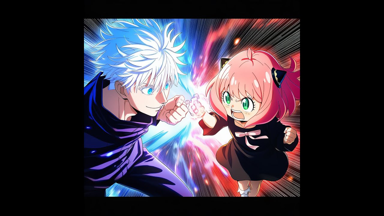 Anya Vs Gojo Fan Made Battle