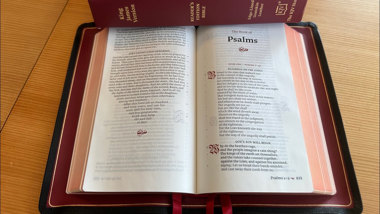 Full Review - New KJV READER’S EDITION BIBLE