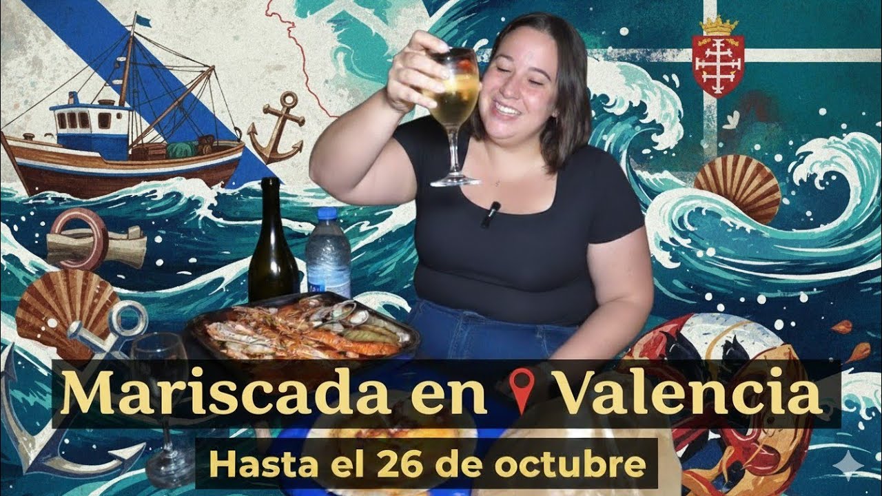 MARISCADA CON LA MAMI | MARISCO DE GALICIA EN VALENCIA | EVENTAZO hasta el 26 DE OCTUBRE!!