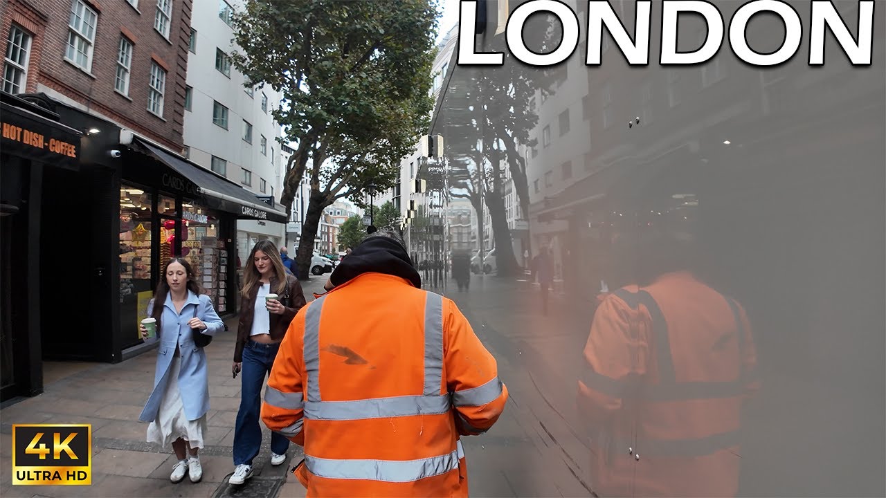London Walk 4K | Back Streets of Mayfair