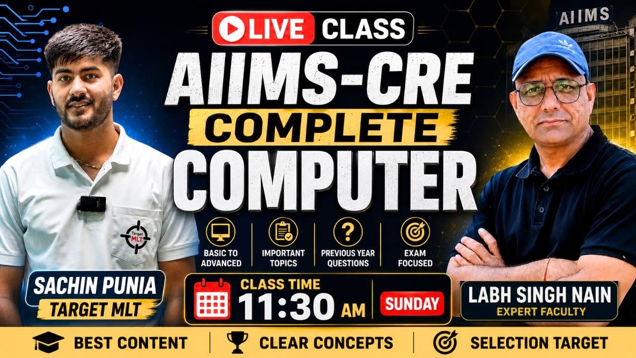 Complete Computer for AIIMS-CRE #labhsinghnain  #aiimscre  #2026