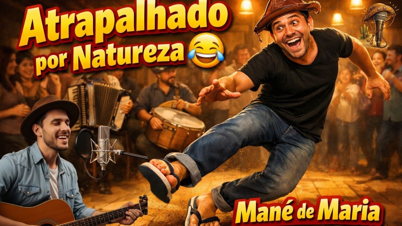 Atrapalhado por Natureza  | Forró Pé de Serra Dançante - Mané de Maria