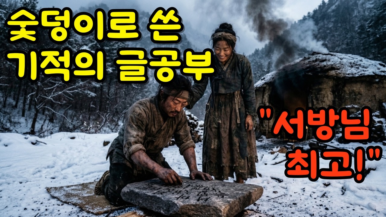 [송화야담] 바보 남편을 천재로 만든 숯쟁이 아내의 지혜 💡 야담·민담·전설·설화·옛날이야기