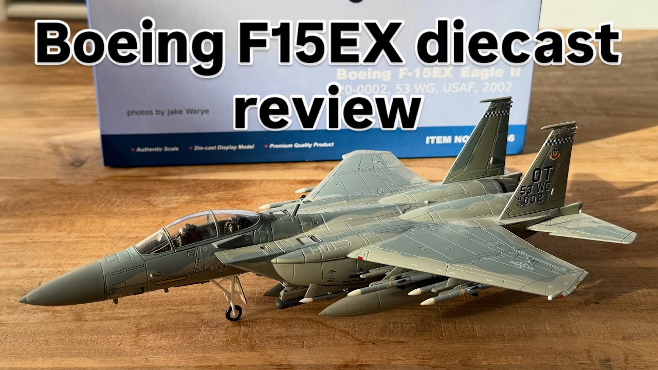 Обзор литой модели Hobby Master F-15EX Eagle II HA4566 | 1:72