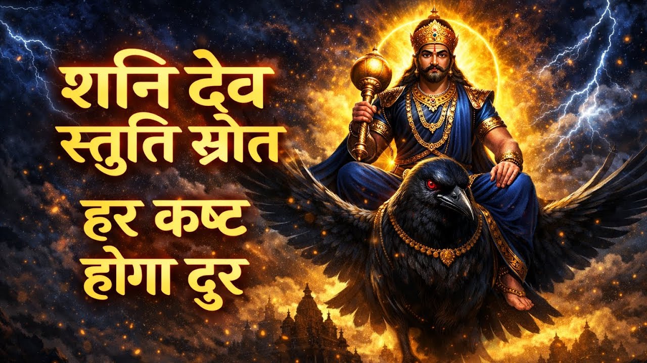 “शनि देव स्तुति स्रोत | हर संकट का अंत | Shani Dev Powerful Stuti for Protection #SHANIDEV#TRENDING