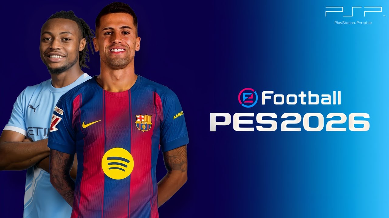 eFootball PES 2026 | PSP | Новое обновление: зимние трансферы, лица, шейдеры и текстуры HD