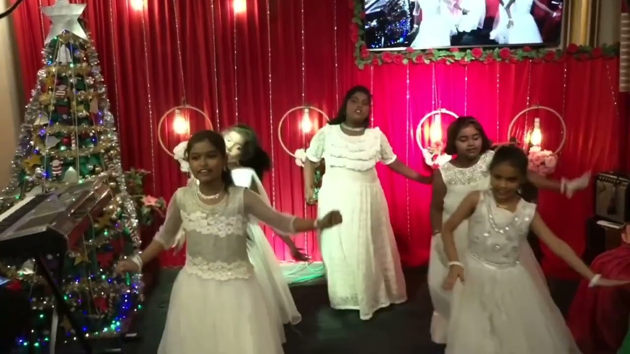 Tamil Christian Christmas dance video | kids dance | PCA church | sunday school gilrs dance |