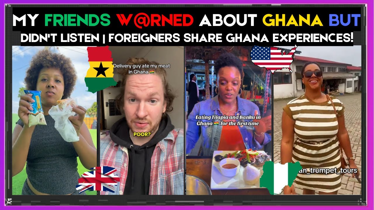 🇬🇭🇺🇸 MY FRIENDS WARNED ABOUT GHANA BUT DIDN'T LISTEN | FOREIGNERS SHARE GHANA EXPERIENCES | KammaDyn