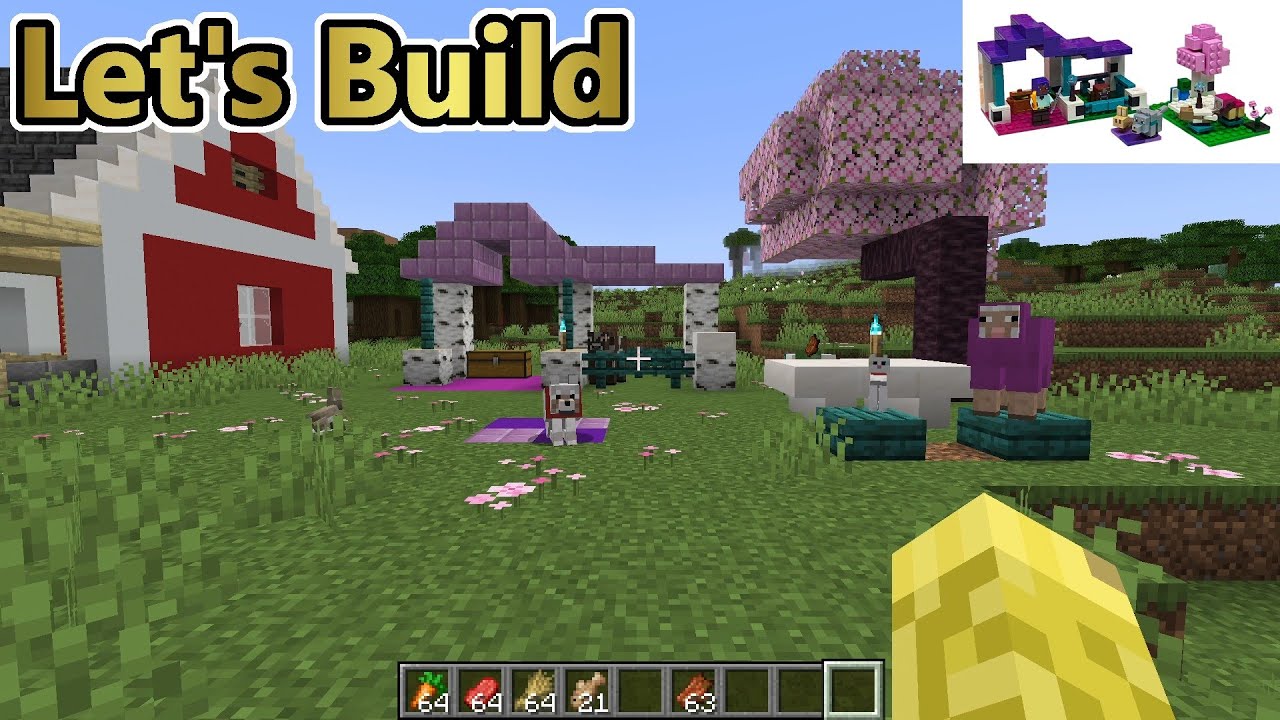 Let's Build - Creating the Lego Animal Sanctuary in Minecraft
