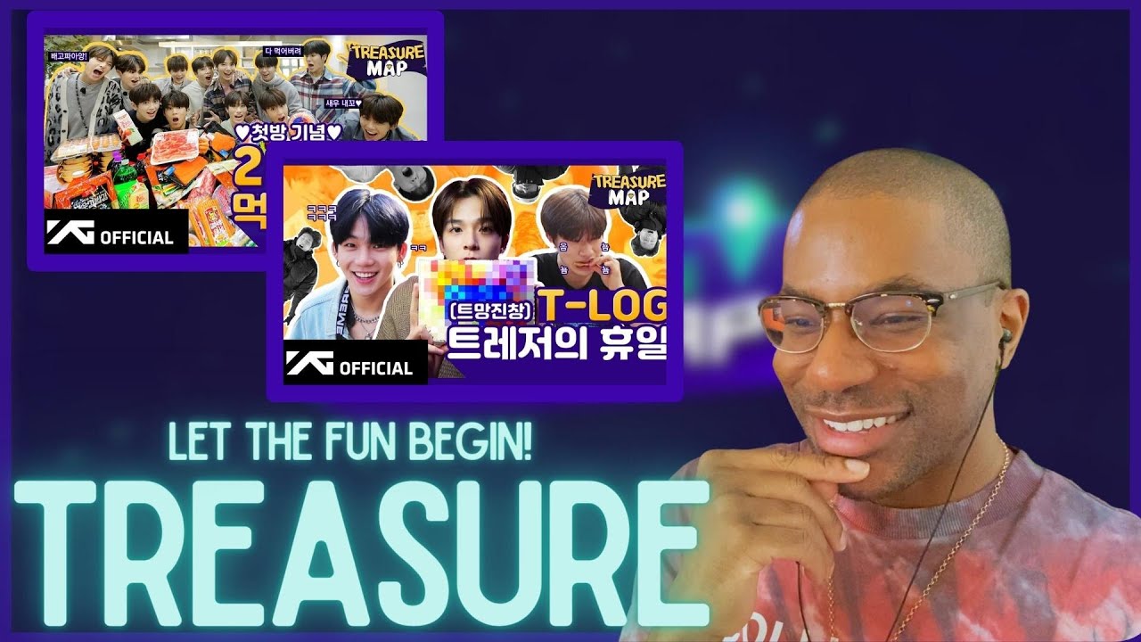 TREASURE | Treasure Map Season 1 Ep 1 & 2 REACTION | Let the fun begin!!