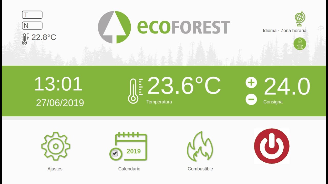 ¿Como conectar al wifi mi estufa Ecoforest?