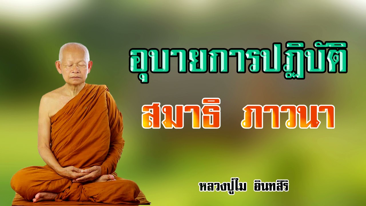 อุบายการปฏิบัติ  นั่งสมาธิ ภาวนา   หลวงปู่ไม อินทสิริ วัดป่าเขาภูหลวง