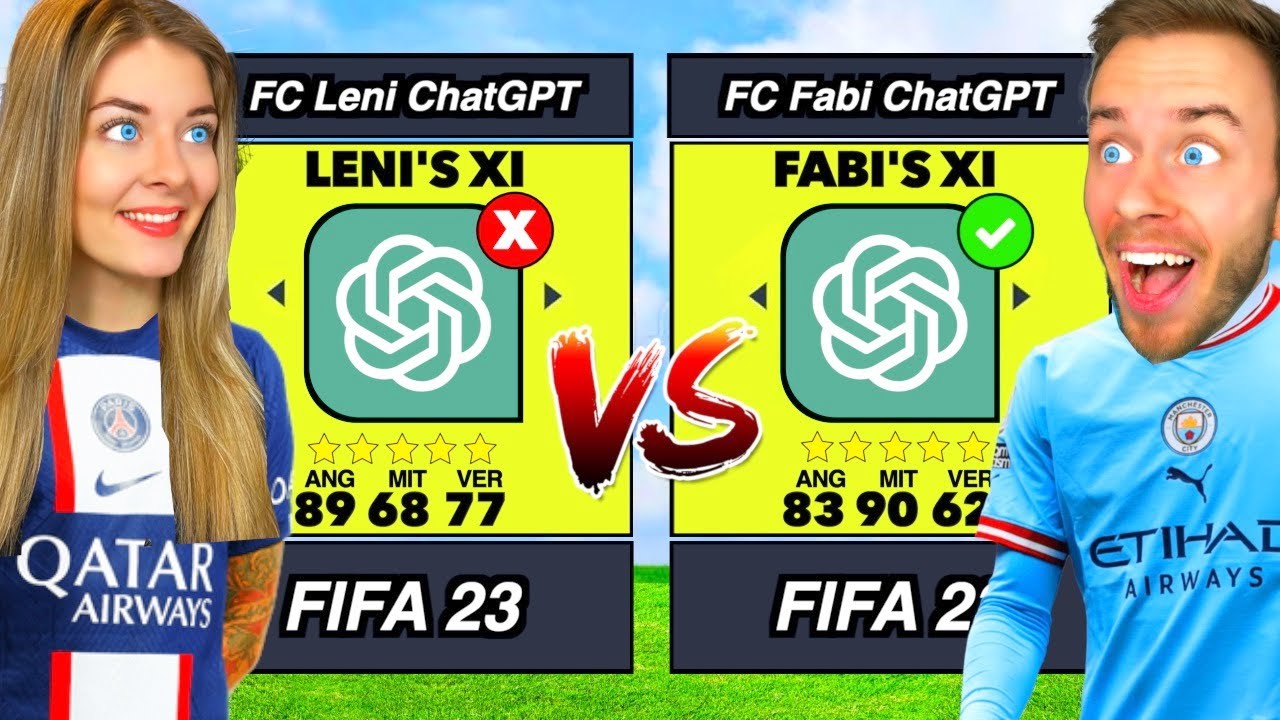 FC Fabi vs FC Leni - ABER ChatGPT bestimmt unsere Teams! ⚽️