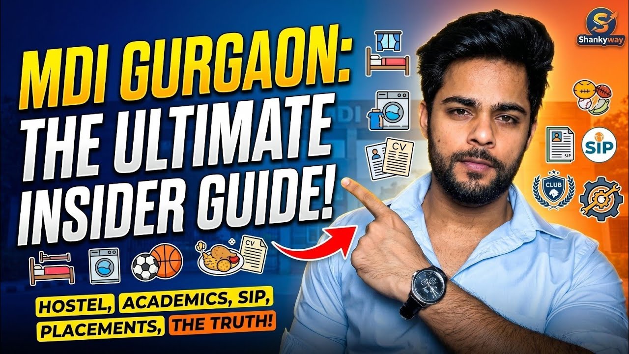 MDI Gurgaon survival kit : The ULTIMATE Insider Guide (Hostel, Placements, SIP & Life)