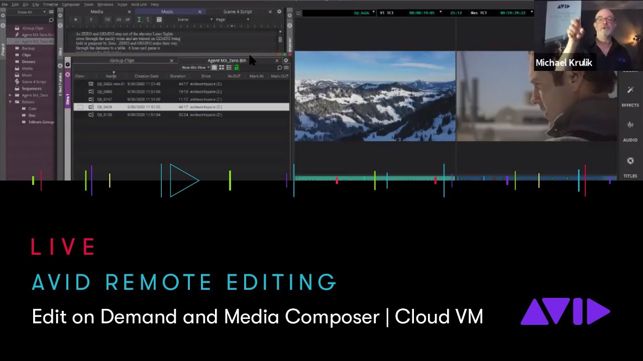 LIVE WEBINAR | Remote Editing from Anywhere, Anytime with Avid