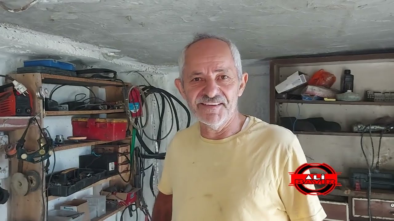 Oto Akü Şarj Cihazı Yapımı, Arabam çalışmayınca köyde Kazim Ustaya gittim