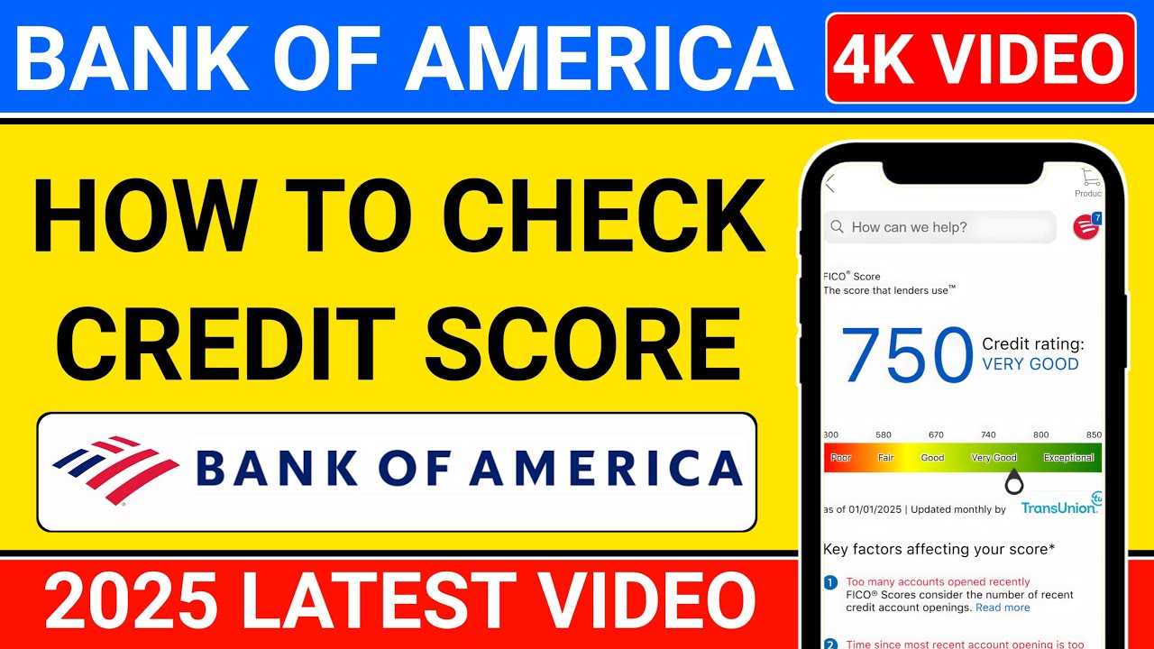 how to check bank of america credit score | bank of america credit score check on app
