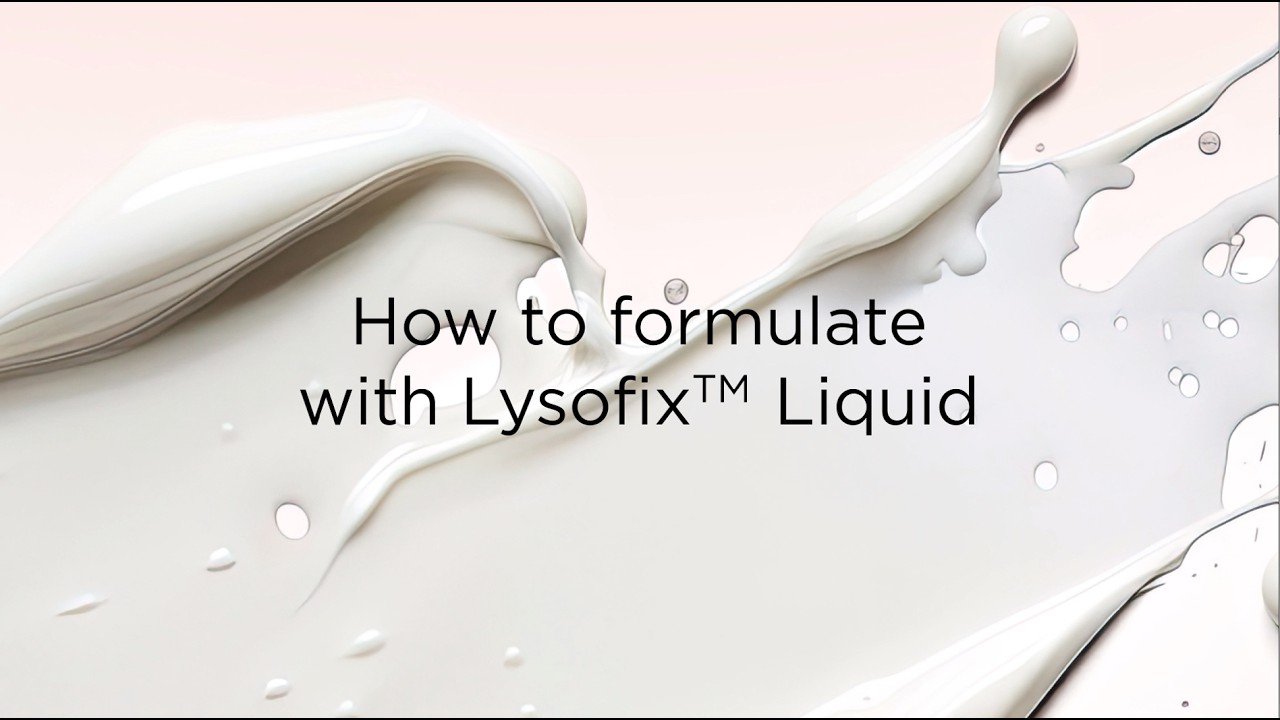 Lysofix™ Liquid -  How to Formulate