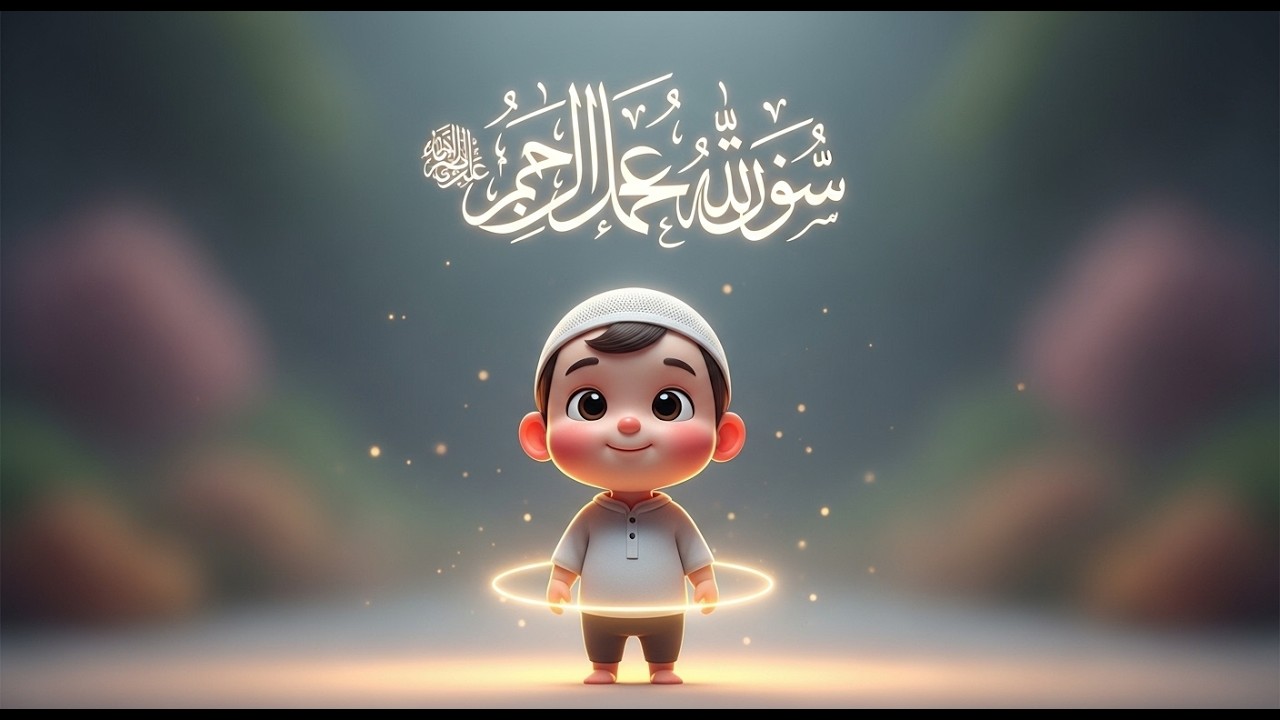 Nabi Pak Pe Darood Bhejo 🌙 | Islamic Kids Song | Cheerful Nursery Rhyme