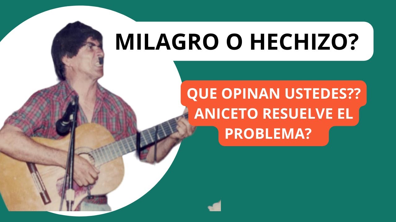 ANICETO PRIETO - Que te compre quien no te conoce El campanario Hechizado - LENCHO CATARRAN CUENTOS