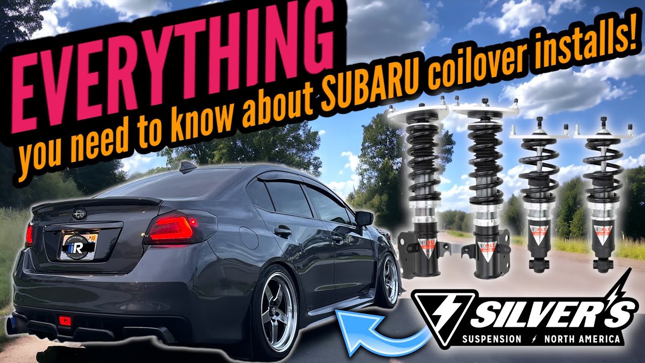 SUBARU WRX 2015+, установка койловеров STi, всё, что вам нужно знать | Silvers | NEOMAX | 2015-2021